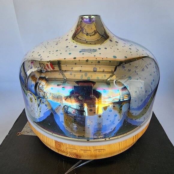 Essential Oil Diffuser 3D Glass Aromatherapy Ultrasonic Humidifier - Picture 2 of 11